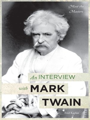cover image of An Interview with Mark Twain